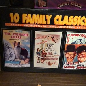 10 Family Classic VHS Tapes